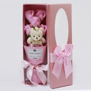 Tanabata Valentine's Day Girl Soap Flower Gift Box