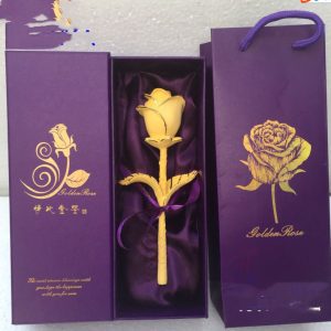 Rongsha Gold Rose Bouquet Gold Plated Rose