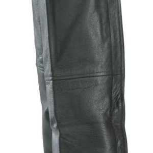 Xelement 7553 Women'S Black 'Advanced Dual Comfort' Leather Chaps - 20