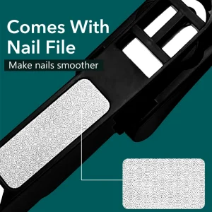 1Pcs Stainless Steel Nail Clippers with Magnifying Glass Toenail Fingernail Trimmer the Elderly Children’S Nail Cutter